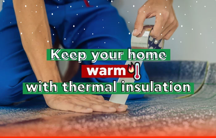 Keep your home warm with thermal insulation